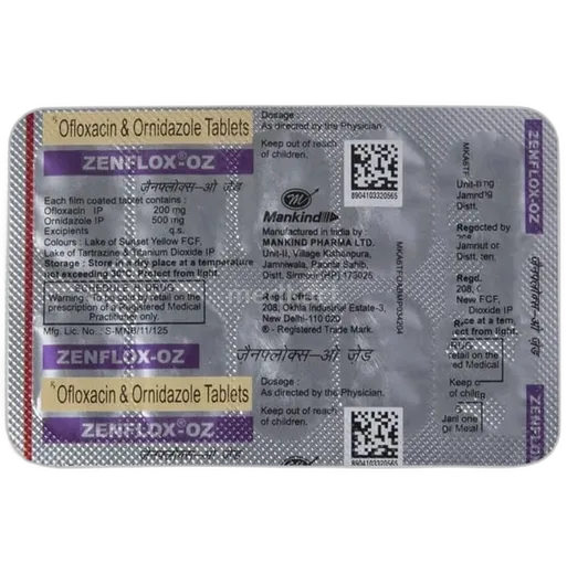 zenflox oz tablet 10's